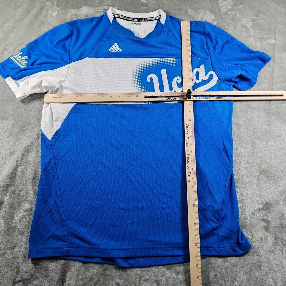 UCLA Bruins Soccer Jersey Men XL Blue Adidas Performance NCAA Football Climalite
